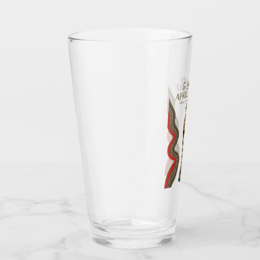 Afrika Cup in Marokko Glas (Rechts)