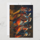 Afrika Dans van de Maasai - Huwelijksuitnodiging Kaart (Voorkant)