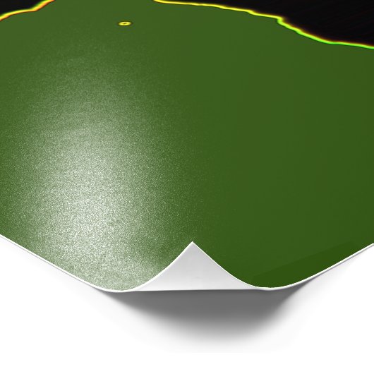 Afrika de kunst van de wand van het moederland foto afdruk (Hoek)