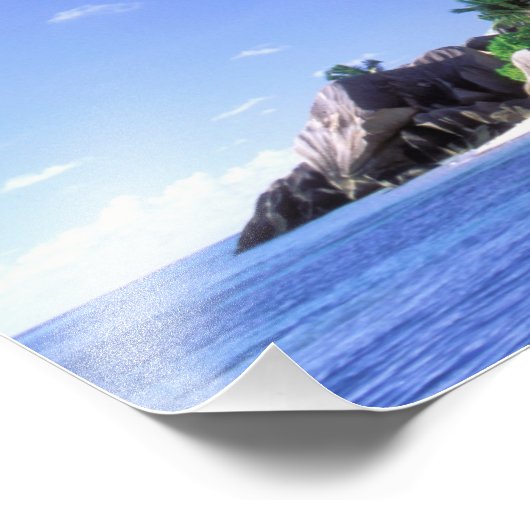 Afrika, de Seychellen, La Digue Island. Graniet 3 Foto Afdruk (Hoek)