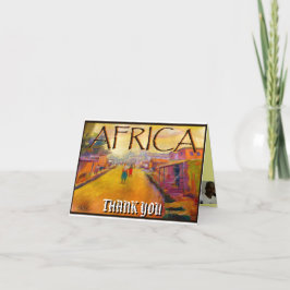 AFRIKA DOOR MOJISOLA GBADAMOSI OKUBULE BEDANKKAART