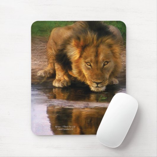 Afrika - Dorst for Life Mousepad Muismat (Met muis)