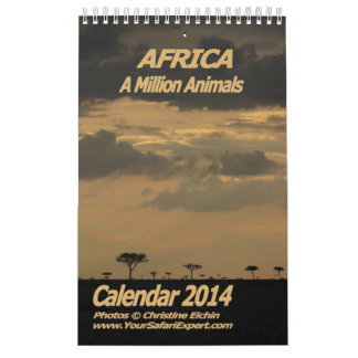 AFRIKA - Eén miljoen dieren kalender 2014