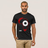 Afrika Eén Shirt (Bella Canvas) (Voorkant volledig)