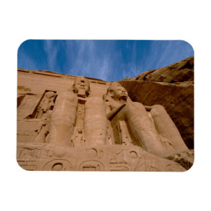 Afrika, Egypte, Abu Simbel, Ramses II en Magneet