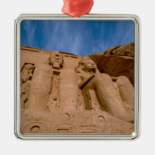 Afrika, Egypte, Abu Simbel, Ramses II en Metalen Ornament