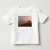Afrika, Egypte, Caïro, Giza, Giza-pyramiden Kinder Shirts (Voorkant)