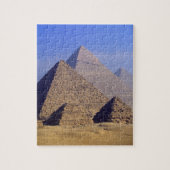 Afrika, Egypte, Caïro, Giza. Grote piramiden Legpuzzel (Verticaal)
