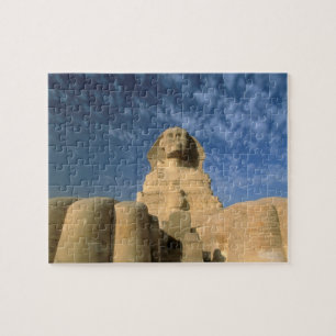 Afrika, Egypte, Caïro, Giza Plateau. Sfinx Legpuzzel