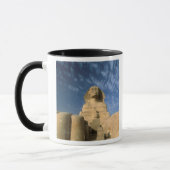 Afrika, Egypte, Caïro, Giza Plateau. Sfinx Mok (Links)
