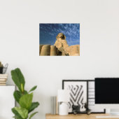 Afrika, Egypte, Caïro, Giza Plateau. Sfinx Poster (Thuiskantoor)