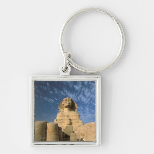 Afrika, Egypte, Caïro, Giza Plateau. Sfinx Sleutelhanger (Voorkant)
