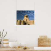 Afrika, Egypte, Caïro, Giza Plateau. Sphinx Poster (Keuken)