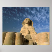 Afrika, Egypte, Caïro, Giza Plateau. Sphinx Poster (Voorkant)