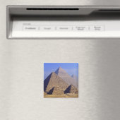 Afrika, Egypte, Caïro, Gizeh. Grote piramiden Magneet (Insitu (Vaatwasser))