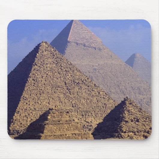 Afrika, Egypte, Caïro, Gizeh. Grote piramiden Muismat (Voorkant)