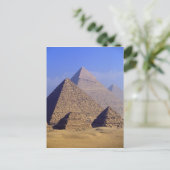 Afrika, Egypte, Caïro, Gizeh. Grote piramides Briefkaart (Staand voorkant)