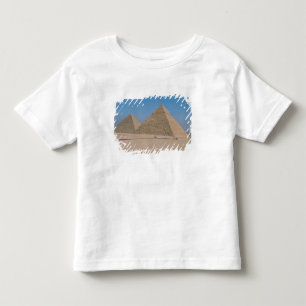 Afrika - Egypte - Caïro - Grote Piramides van Giza Kinder Shirts