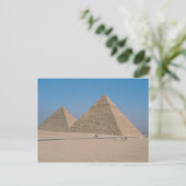 Afrika - Egypte - Caïro - Grote Piramides van Gize Briefkaart (Staand voorkant)