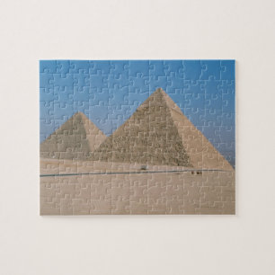 Afrika - Egypte - Caïro - Grote Piramides van Gize Legpuzzel