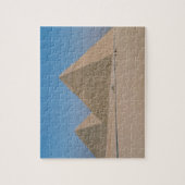 Afrika - Egypte - Caïro - Grote Pyramiden van Giza Legpuzzel (Verticaal)