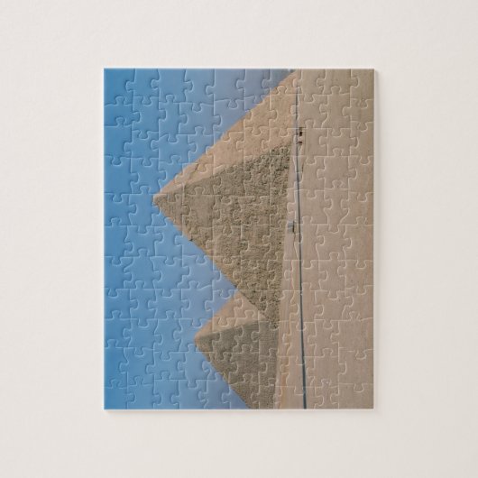 Afrika - Egypte - Caïro - Grote Pyramiden van Giza Legpuzzel (Verticaal)