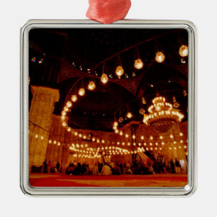 Afrika, Egypte, Caïro, Moskee van Mohammed Ali, De Metalen Ornament