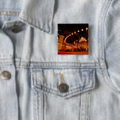 Afrika, Egypte, Caïro, Moskee van Mohammed Ali, De Vierkante Button 5,1 Cm (In situ)