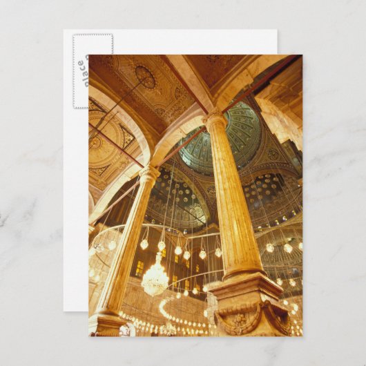 AFRIKA, Egypte, Caïro, Muhammad Ali Mosque Briefkaart (Voorkant / Achterkant)