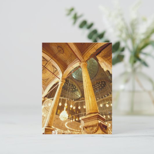 AFRIKA, Egypte, Caïro, Muhammad Ali Mosque Briefkaart (Staand voorkant)