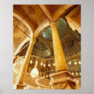 AFRIKA, Egypte, Caïro, Muhammad Ali Mosque Poster
