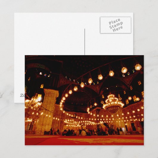 Afrika, Egypte, Caïro, Muhammad Ali Mosque, The Briefkaart (Voorkant / Achterkant)