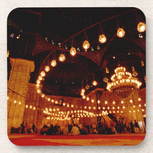 Afrika, Egypte, Caïro, Muhammad Ali Mosque, The Drankjes Onderzetter (Voorkant)