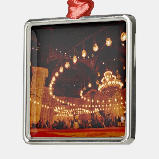 Afrika, Egypte, Caïro, Muhammad Ali Mosque, The Metalen Ornament (Links)