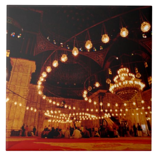 Afrika, Egypte, Caïro, Muhammad Ali Mosque, The Tegeltje (Voorkant)