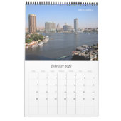 Afrika - Egypte - Kalender (Feb 2026)