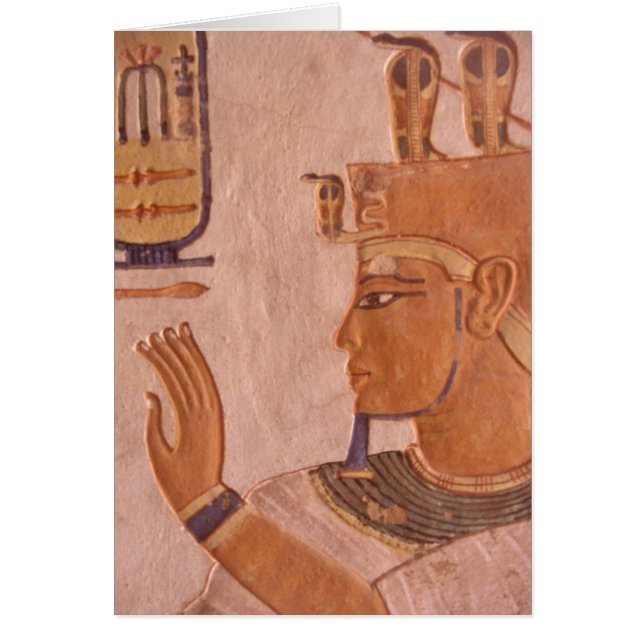 Afrika, Egypte, Vallei der Koningen. Grafwand (Voorkant)