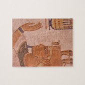 Afrika, Egypte, Vallei der Koningen. Grafwand Legpuzzel (Horizontaal)