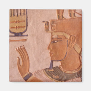 Afrika, Egypte, Vallei van de Koningen. Grafwand Magneet