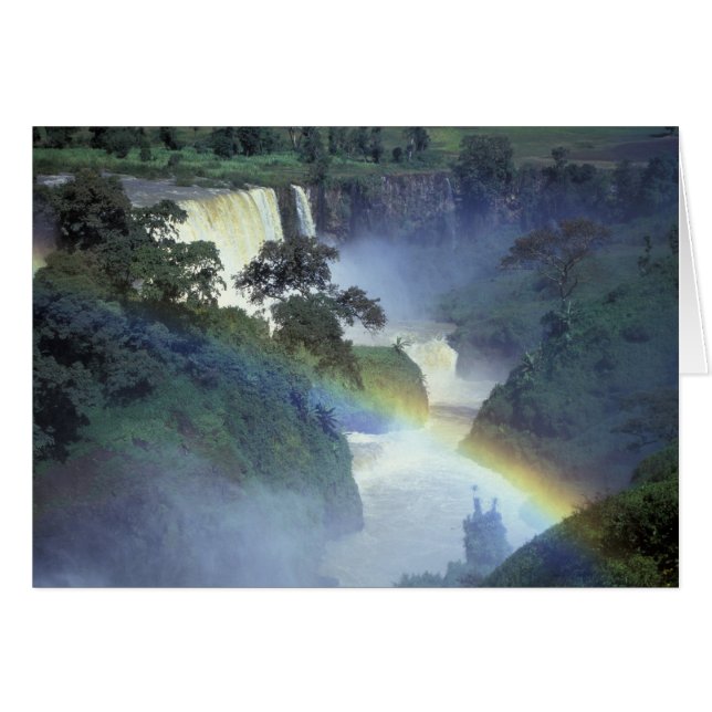Afrika, Ethiopië, Blauwe Nijl, Cataract. (Voorkant Horizontaal)
