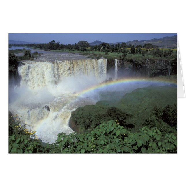 Afrika, Ethiopië, Blauwe Nijl, Cataract. 2 (Voorkant Horizontaal)