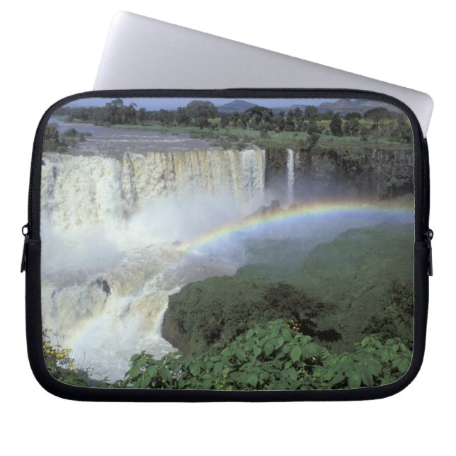Afrika, Ethiopië, Blauwe Nijl, Cataract. 2 Laptop Sleeve (Voorkant)