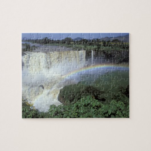 Afrika, Ethiopië, Blauwe Nijl, Cataract. 2 Legpuzzel (Horizontaal)
