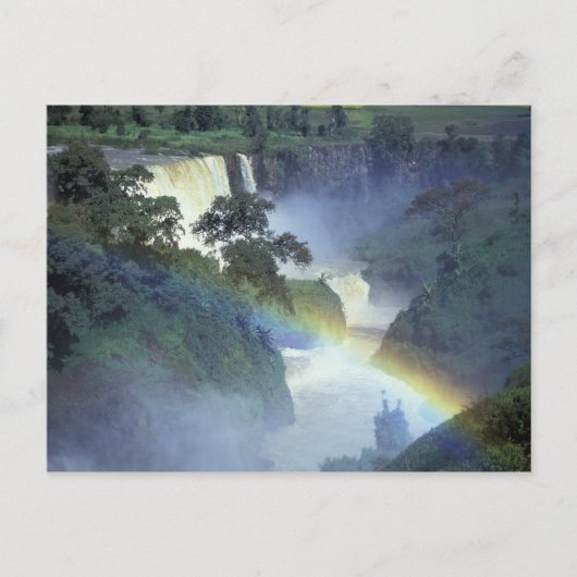 Afrika, Ethiopië, Blauwe Nijl, Cataract. Briefkaart (Voorkant)