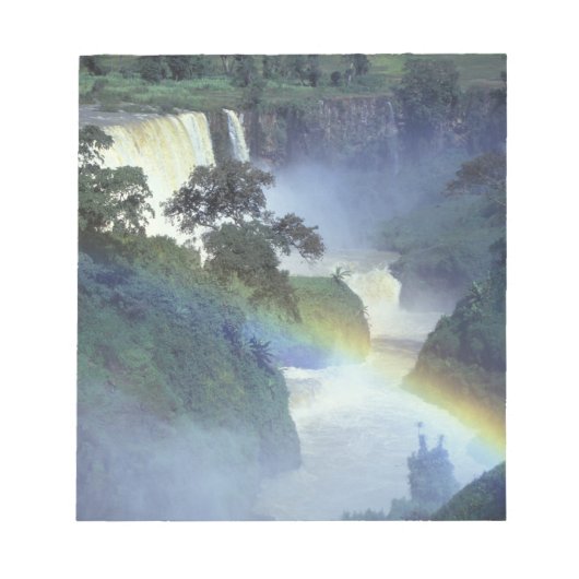 Afrika, Ethiopië, Blauwe Nijl, Cataract. Notitieblok (Voorkant)