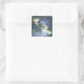 Afrika, Ethiopië, Blauwe Nijl, Cataract. Vierkante Sticker (Tas)