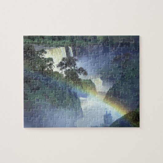 Afrika, Ethiopië, de Blauwe Nijlrivier, Cataract. Legpuzzel (Horizontaal)