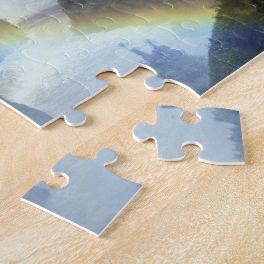 Afrika, Ethiopië, de Blauwe Nijlrivier, Cataract. Legpuzzel (Zijkant)