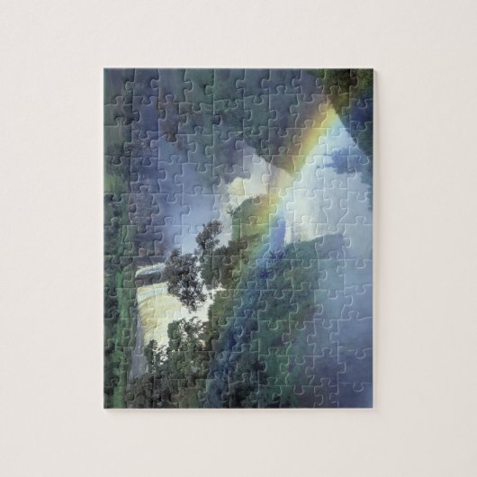 Afrika, Ethiopië, de Blauwe Nijlrivier, Cataract. Legpuzzel (Verticaal)