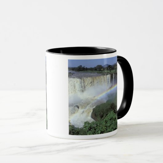 Afrika, Ethiopië, de Blauwe Nijlrivier, Cataract.  Mok (Voorkant rechts)